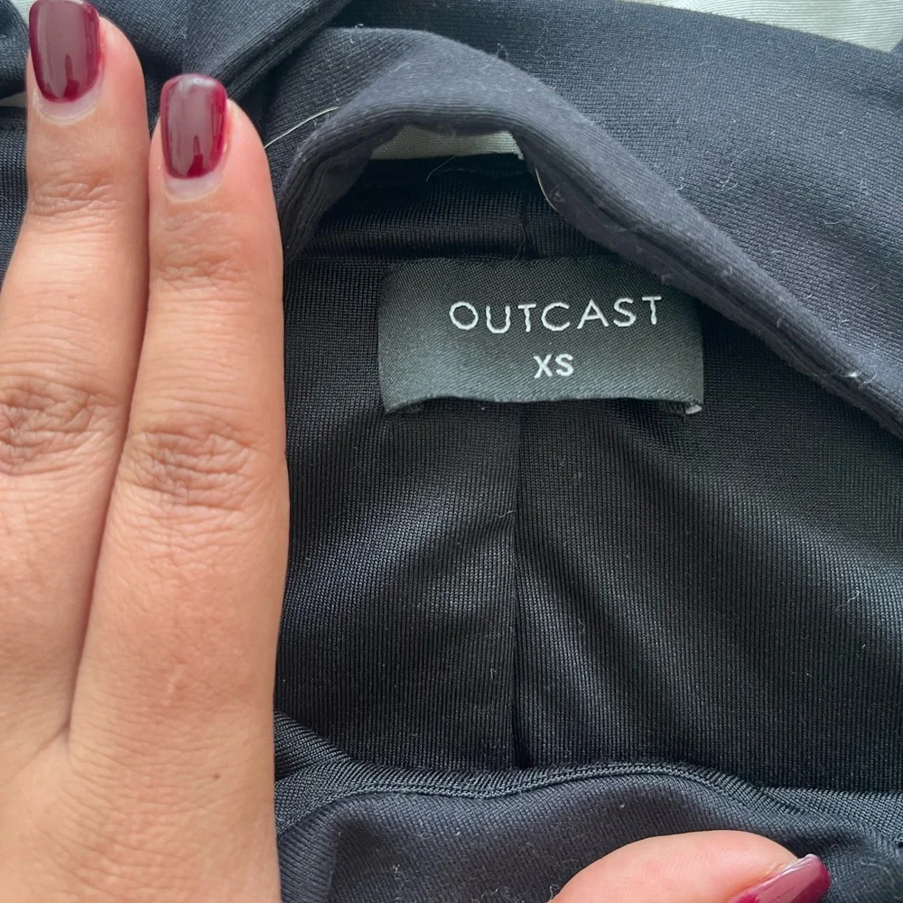 Outcast Clothing Black Maxi Dress Size XS - Picture 3 of 5